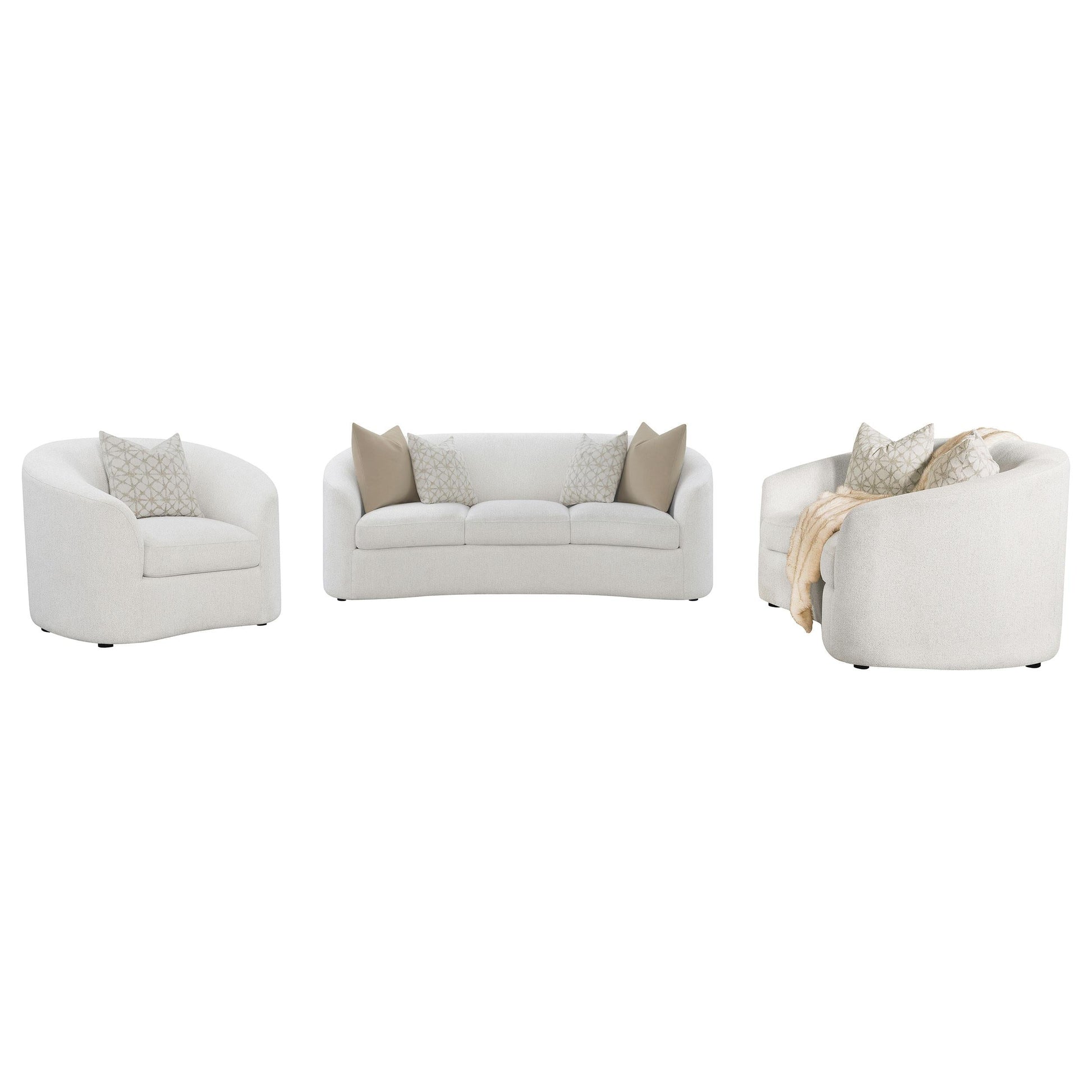 Rainn Stationary Sofa Set