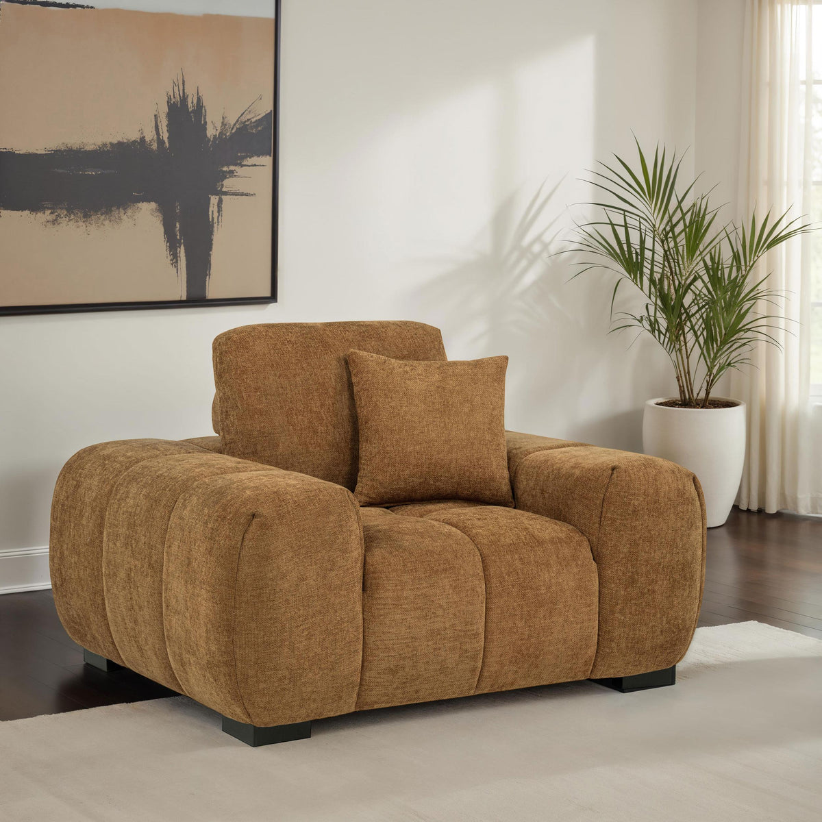 Octavia Accent Chair in Amber - Coaster Furniture