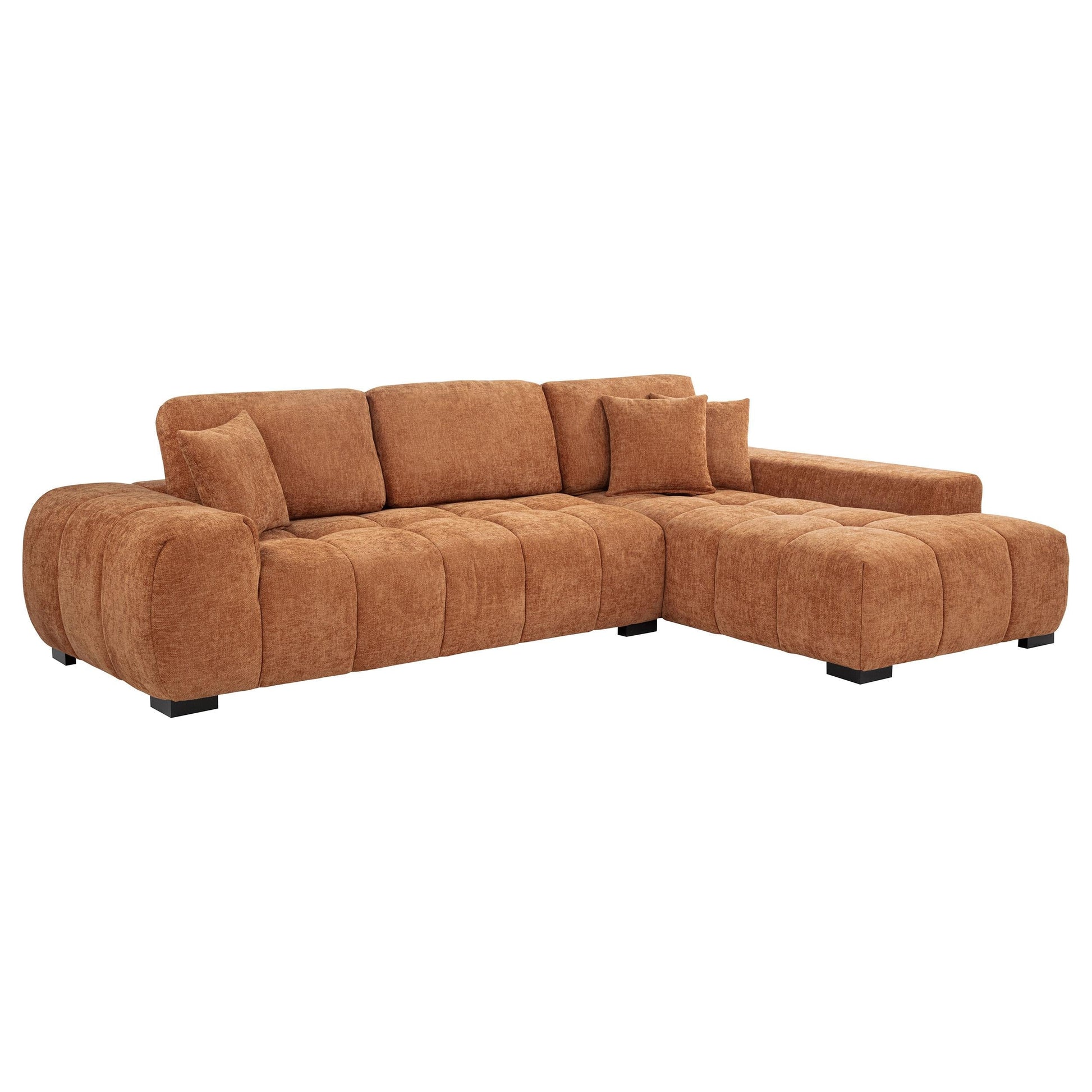 Octavia Sectional - Orange