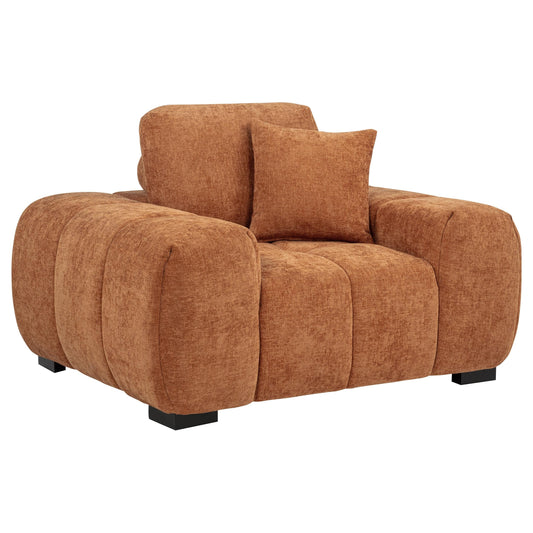 Octavia Accent Chair in Orange - Coaster Furniture