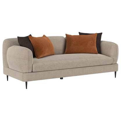 Jade Stationary Sofa Set - Latte