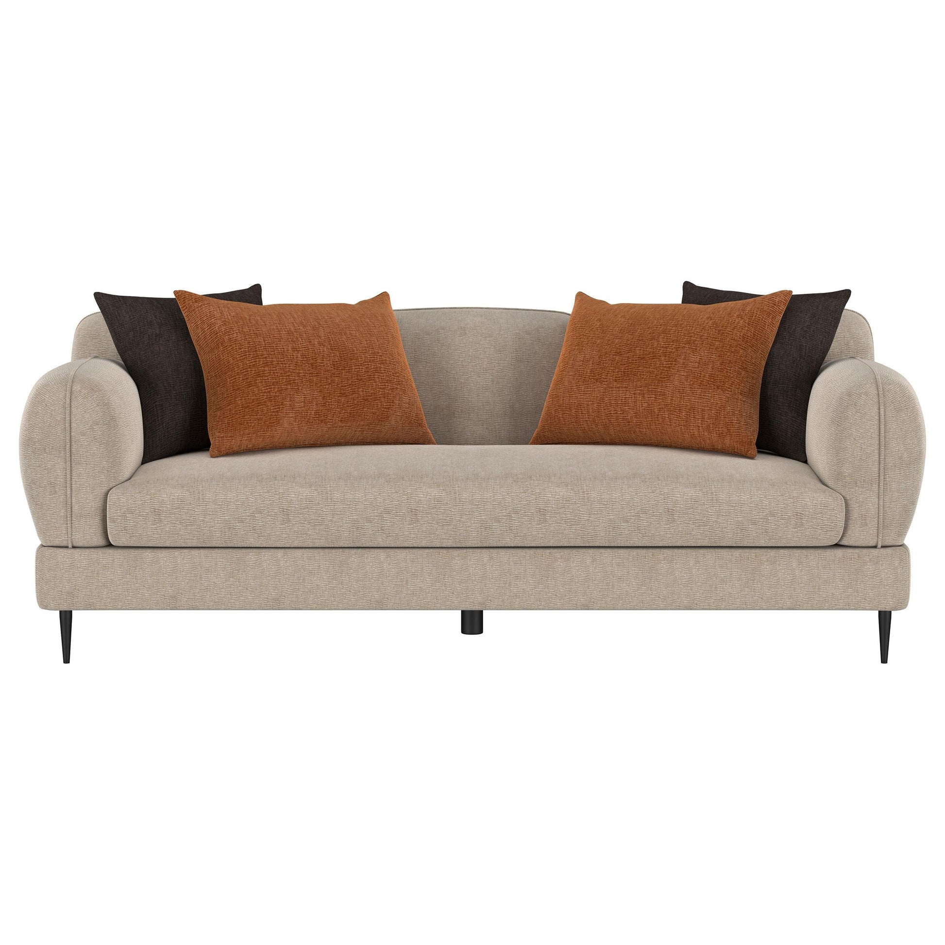 Jade Stationary Sofa Set - Latte