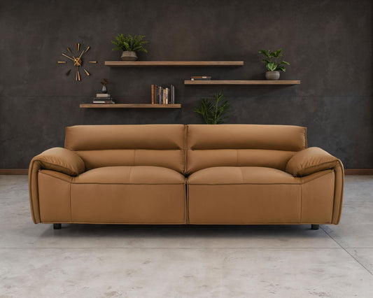 Buxton Sofa in Orange - Coaster Furniture