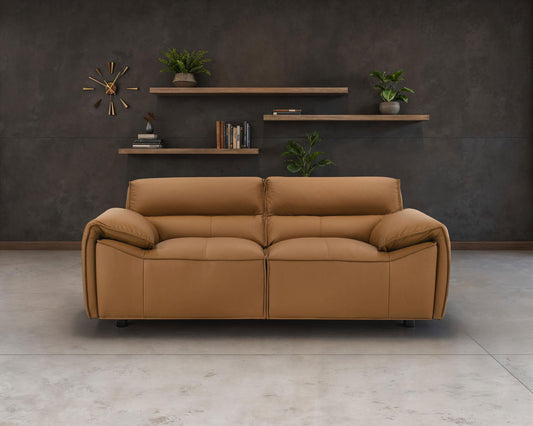 Buxton Loveseat in Orange - Coaster Furniture
