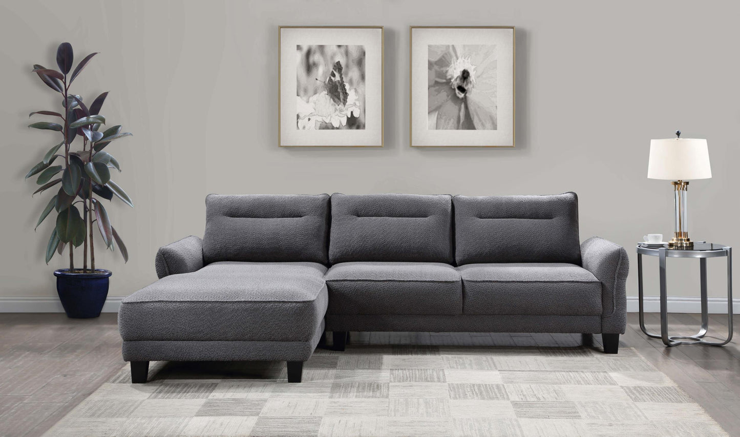 Caspian Sectional - Grey