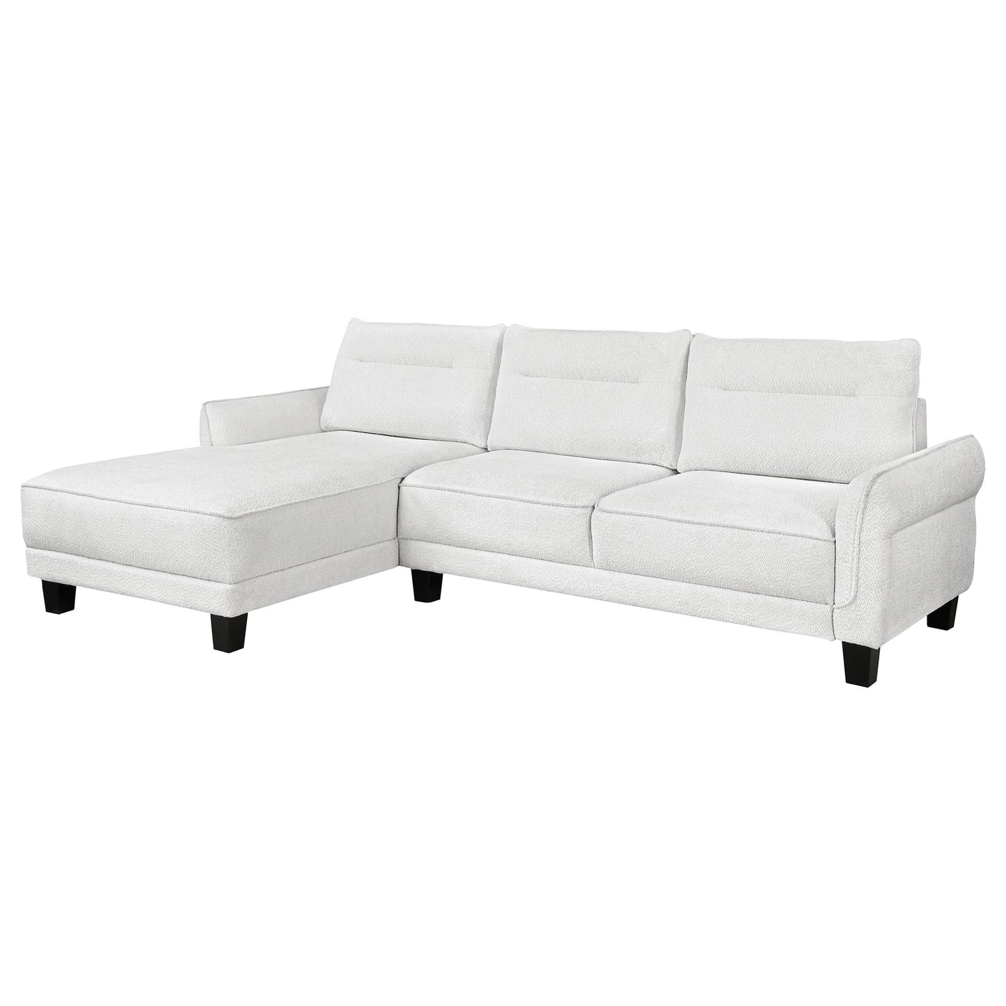 Caspian Sectional - White
