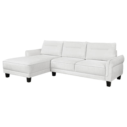 Caspian Sectional - White