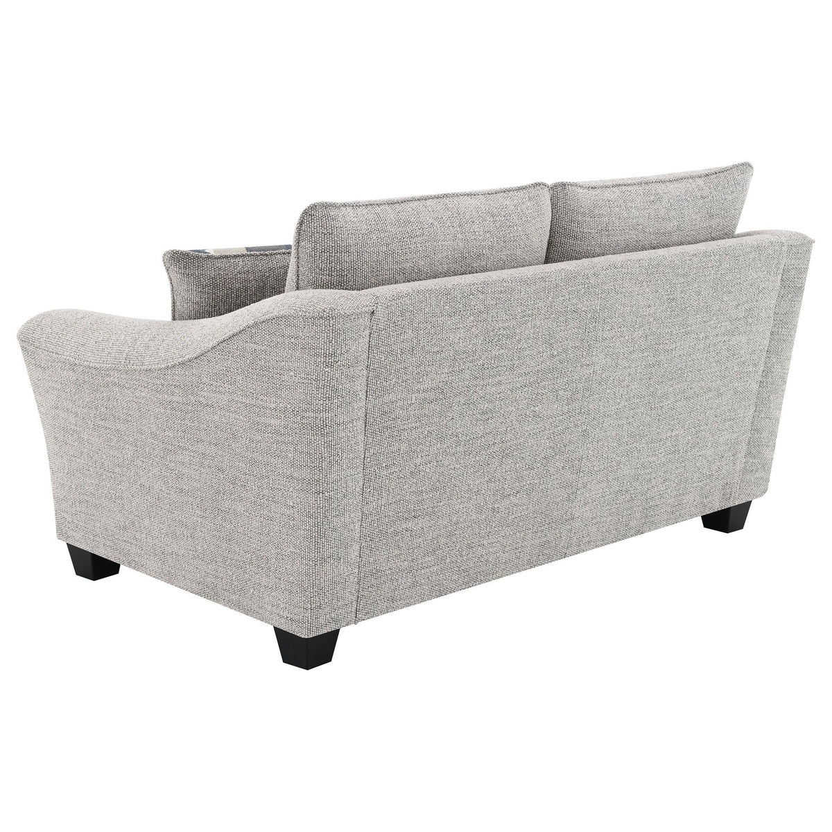 Tomkins Loveseat in Light Grey - Coaster Furniture