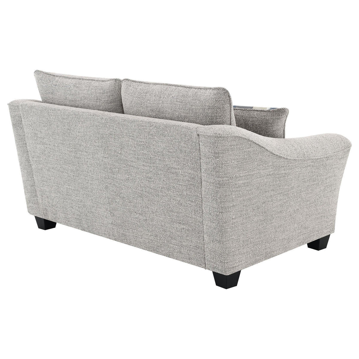 Tomkins Loveseat in Light Grey - Coaster Furniture