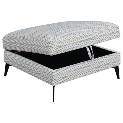Clint Storage Ottoman in Aloe - Coaster Furniture