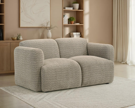 Dorset Loveseat in White - Coaster Furniture