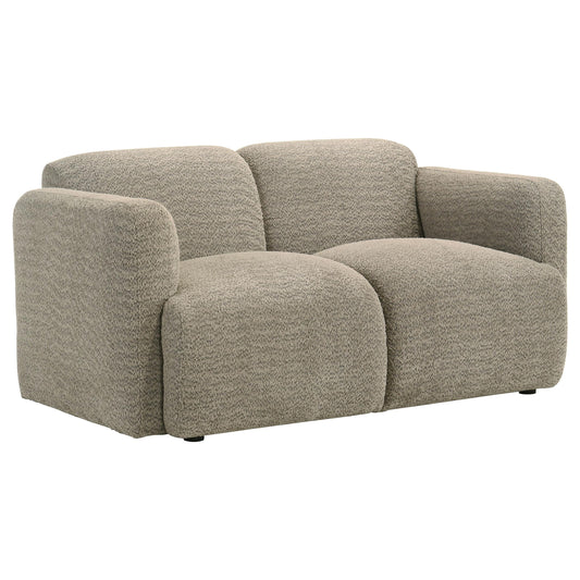 Dorset Loveseat in White - Coaster Furniture