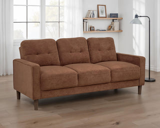 Bowen II Sofa in Rust - Coaster Furniture