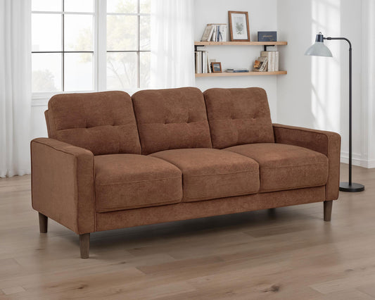 Bowen II Sofa in Rust - Coaster Furniture