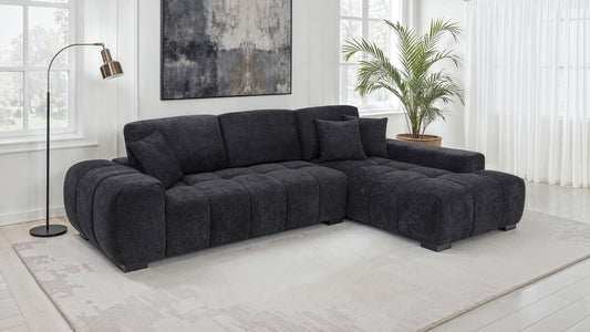 Octavia Sectional - Black