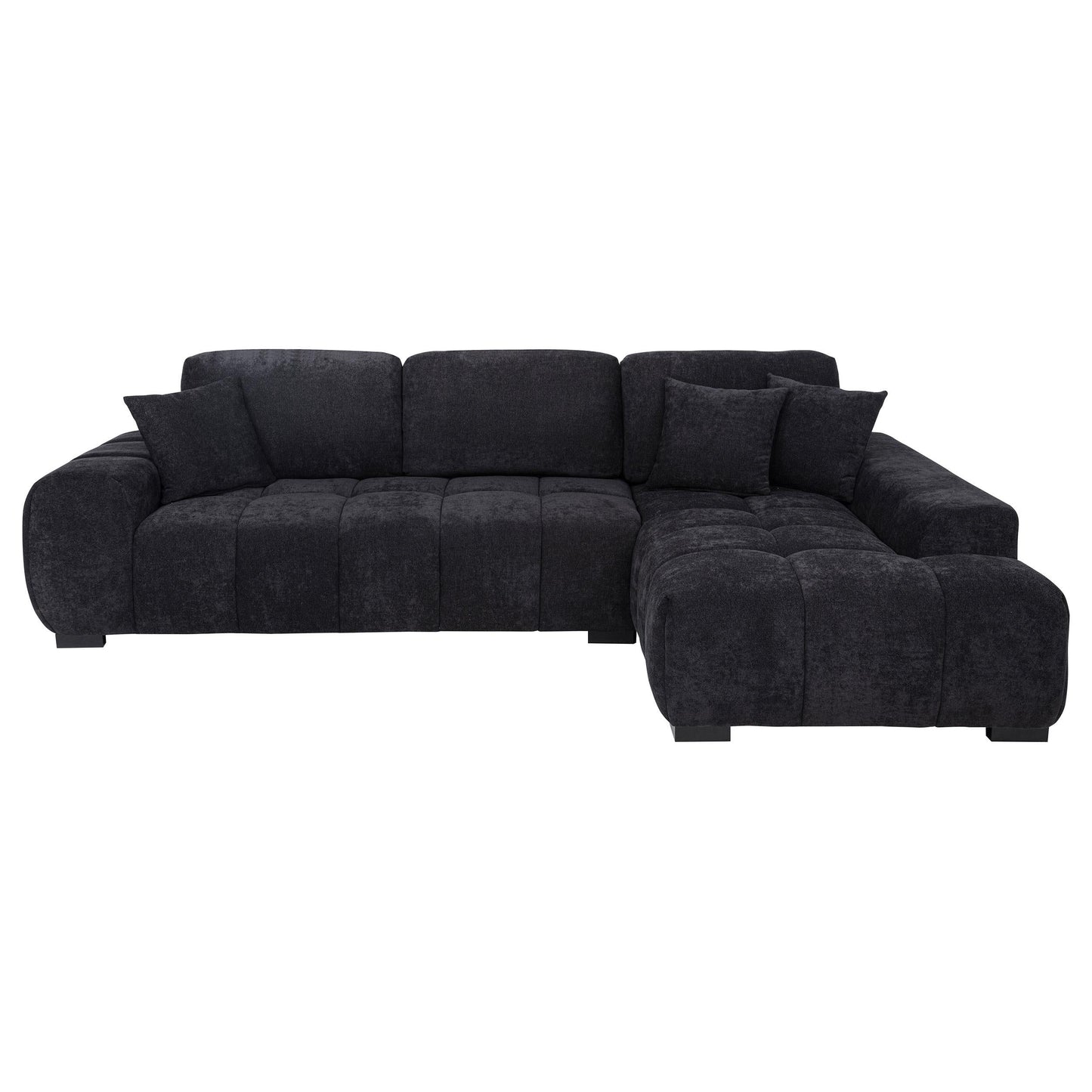 Octavia Sectional - Black