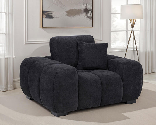 Octavia Accent Chair in Black - Coaster Furniture