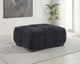 Octavia Ottoman in Black - Coaster Furniture