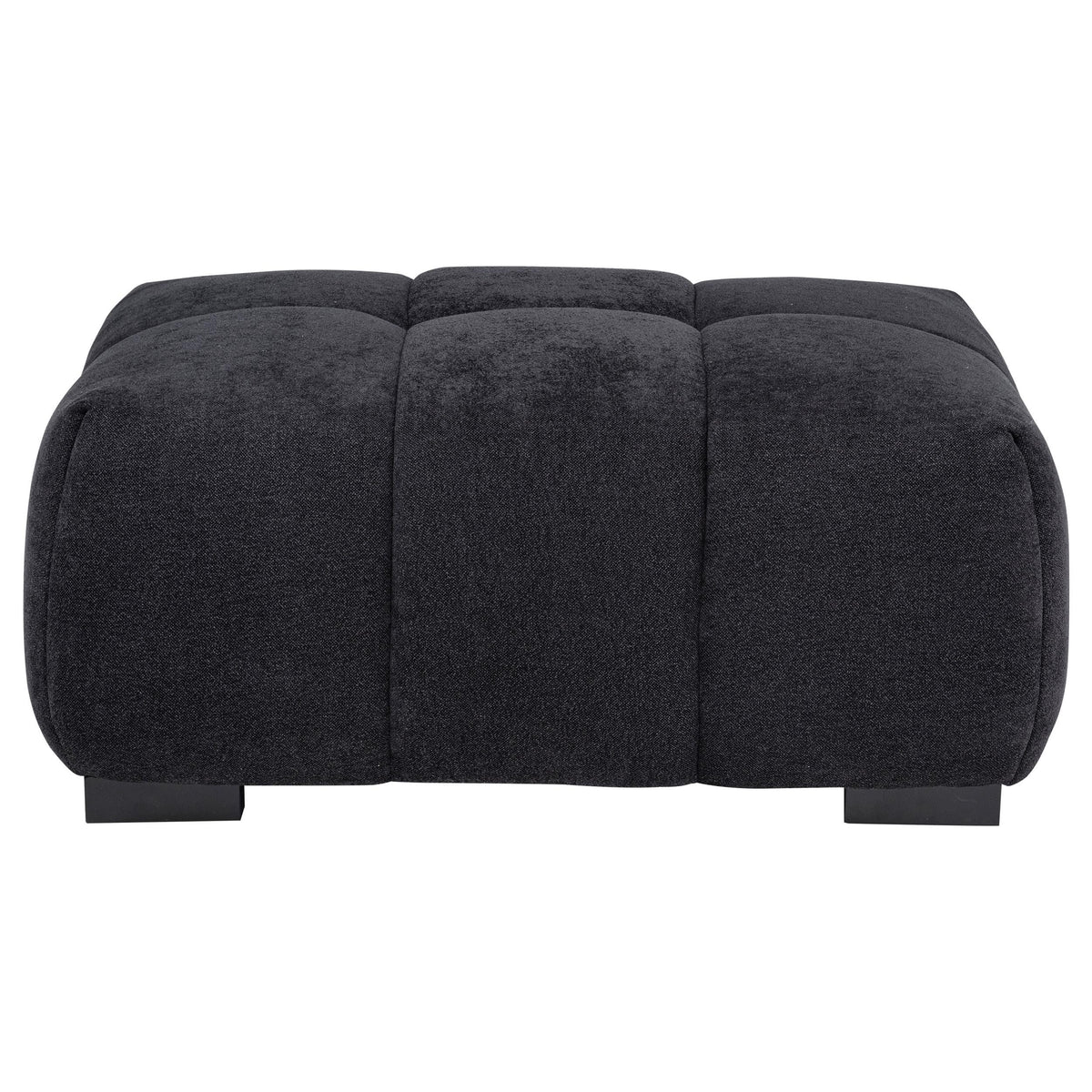 Octavia Ottoman in Black - Coaster Furniture