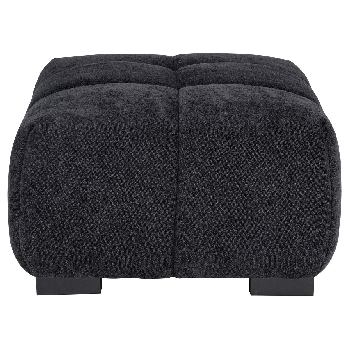 Octavia Ottoman in Black - Coaster Furniture