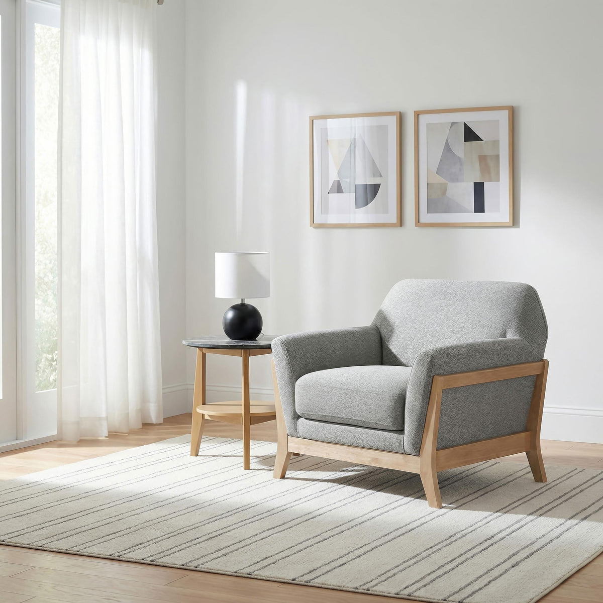 Vaughn Chair in Grey - Coaster Furniture