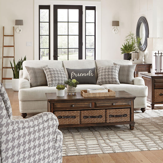 Glenn Sofa in Light Grey / Grey - Coaster Furniture