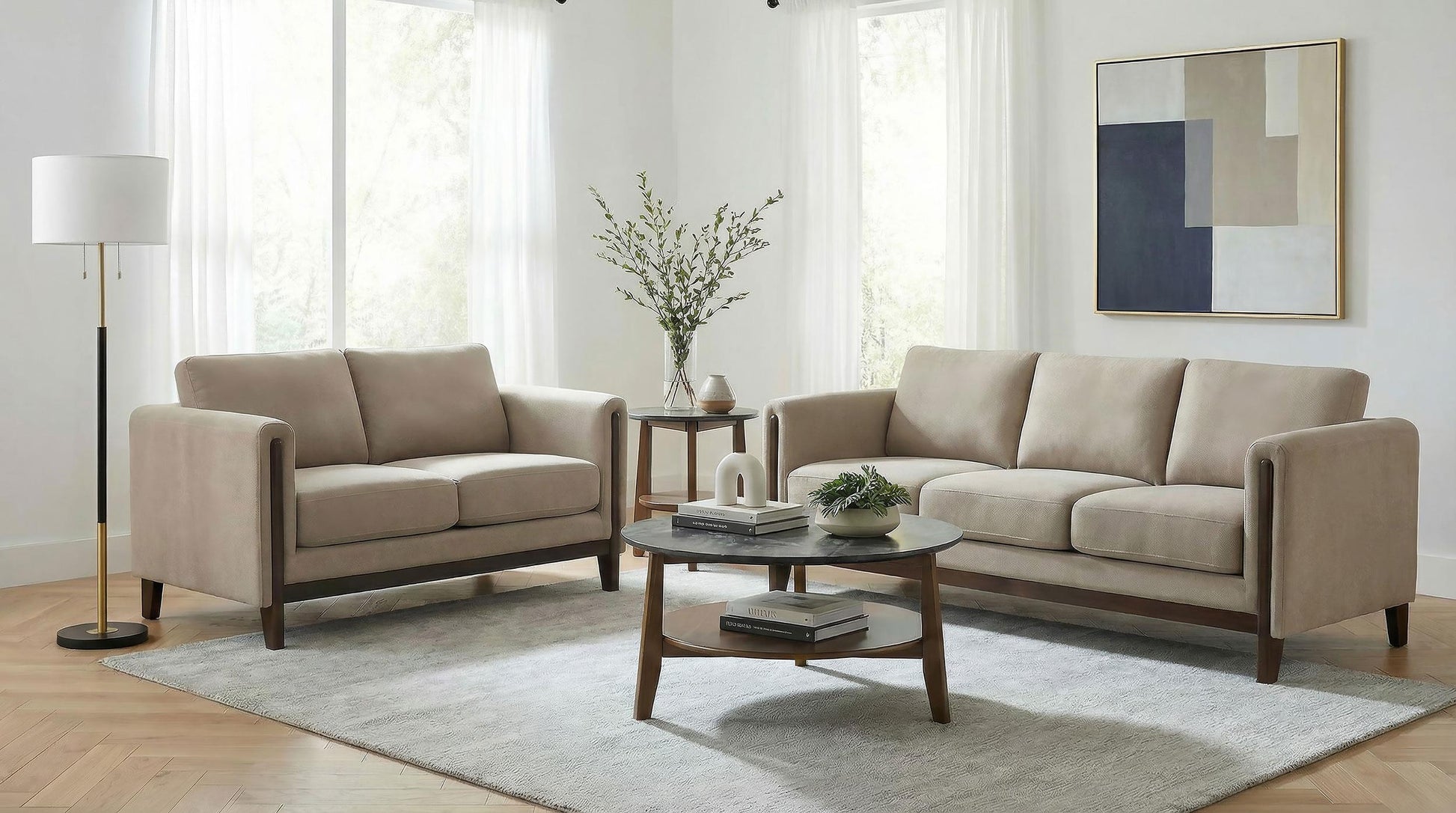 Islington Stationary Sofa Set