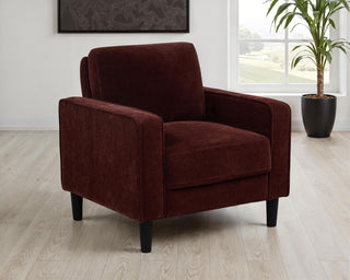 Ruth Chair in Rust - Coaster Furniture