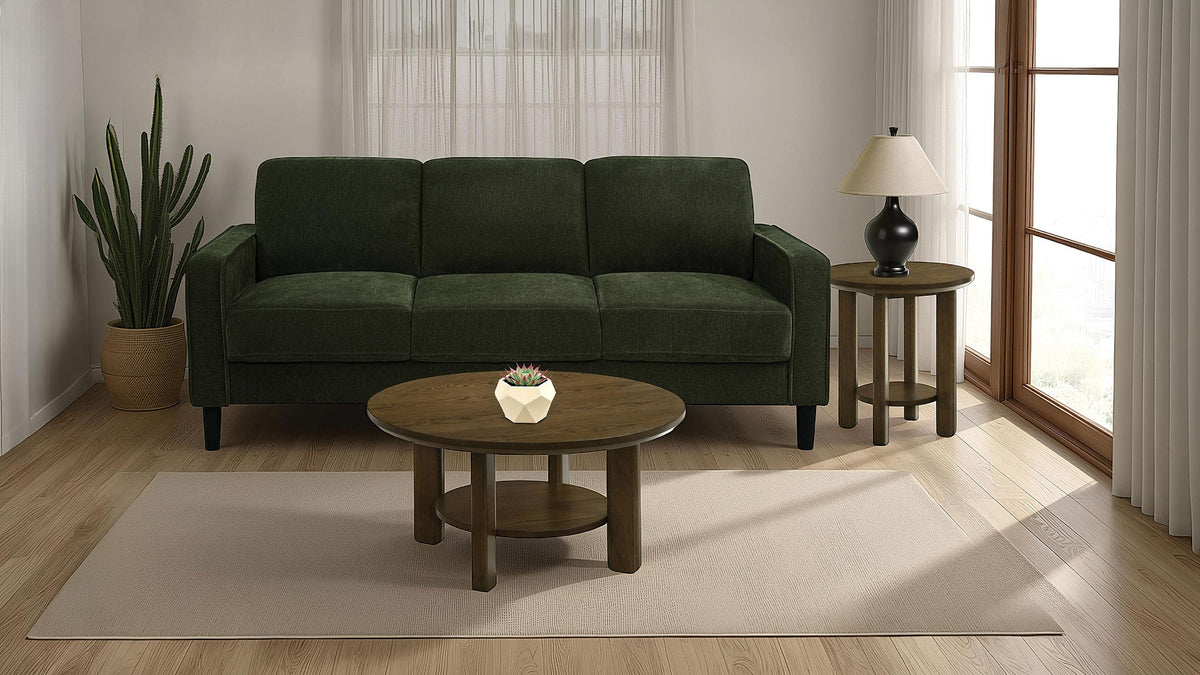 Ruth Sofa in Rust - Coaster Furniture