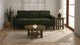 Ruth Sofa in Rust - Coaster Furniture