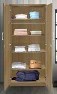 300 2 Door Wardrobe