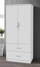310 2 Door/2 Drawer Wardrobe
