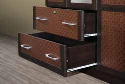 337 Door with Mirror / 2 Drawer Wardrobe
