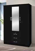 340 3 Door with Mirror / 2 Drawer