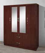 350 4 Door with 2 Mirrors / 3 Drawer