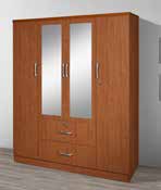 350 4 Door with 2 Mirrors / 3 Drawer