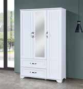 740 3 Door with 1 Mirror / 2 Drawer