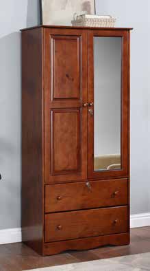 610 2 Door Wardrobe with