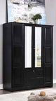 640 4 Door Wardrobe