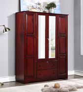 640 4 Door Wardrobe