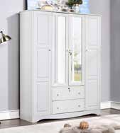 640 4 Door Wardrobe