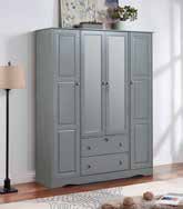 640 4 Door Wardrobe