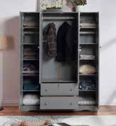 640 4 Door Wardrobe