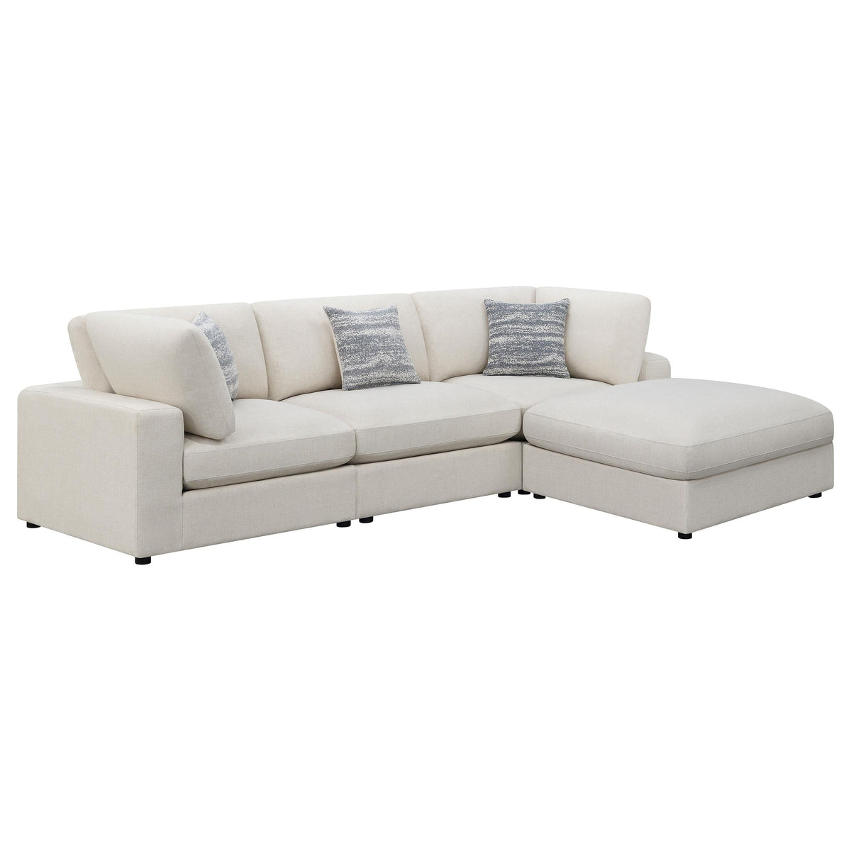 Serene Modular Sectional in Beige - Coaster Furniture