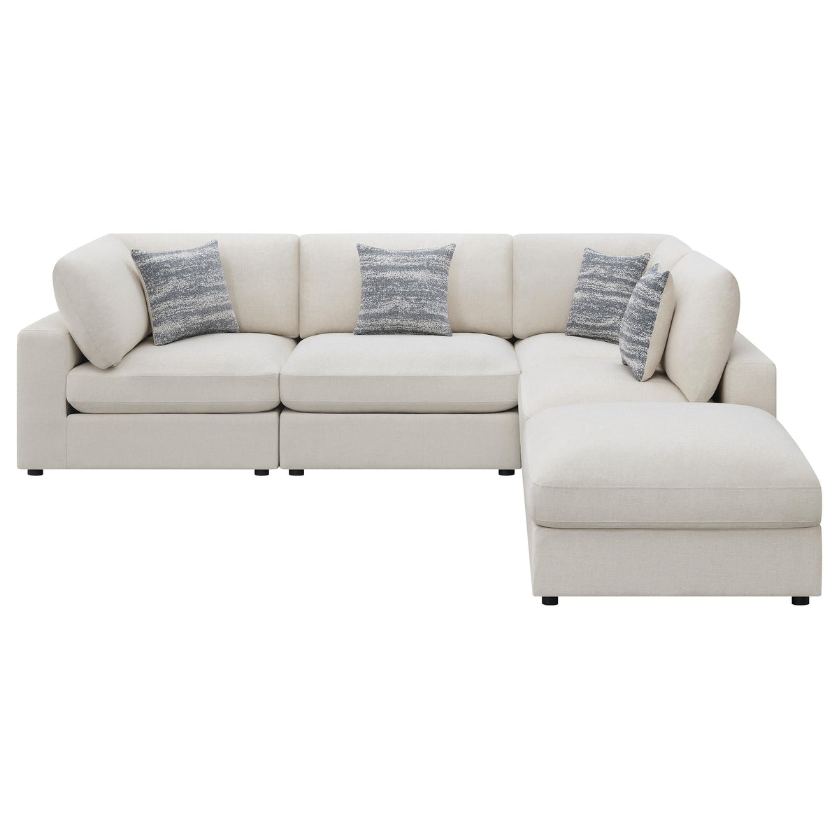 Serene Modular Sectional in Beige - Coaster Furniture