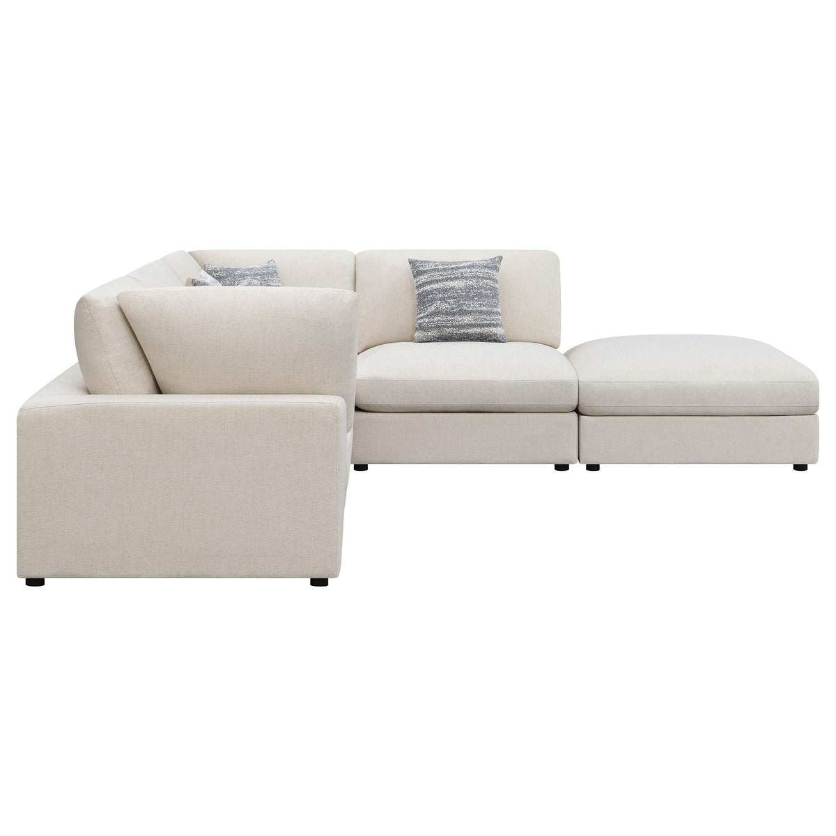 Serene Modular Sectional in Beige - Coaster Furniture