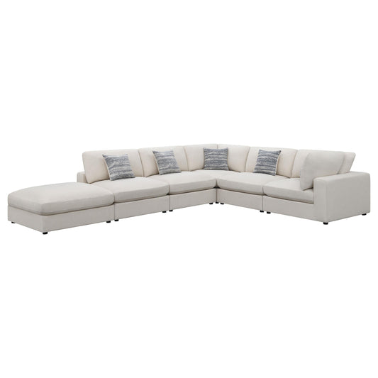 Serene Modular Sectional in Beige - Coaster Furniture