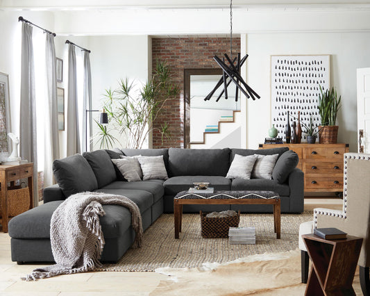 Serene Modular Sectional in Beige - Coaster Furniture