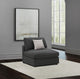 Serene Armless Chair in Beige - Coaster Furniture