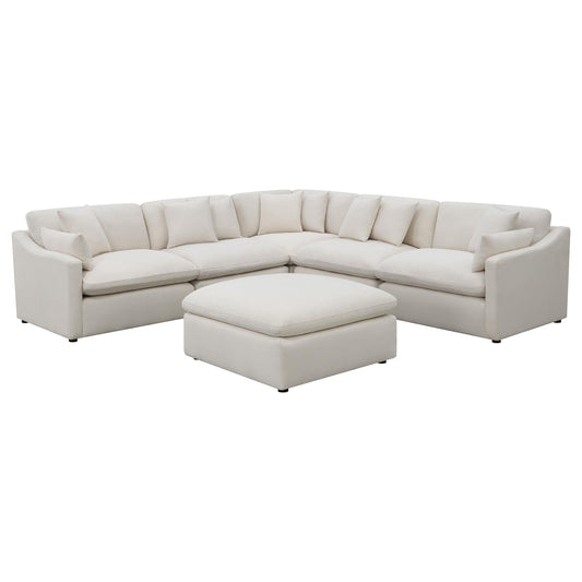 Hobson Modular Sectional in Ivory - Coaster Furniture